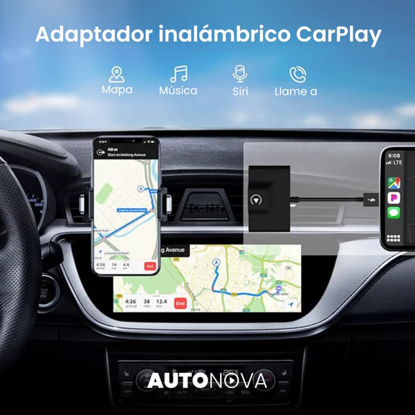 AUTONOVA PRO - Adaptador multimedia CarPlay